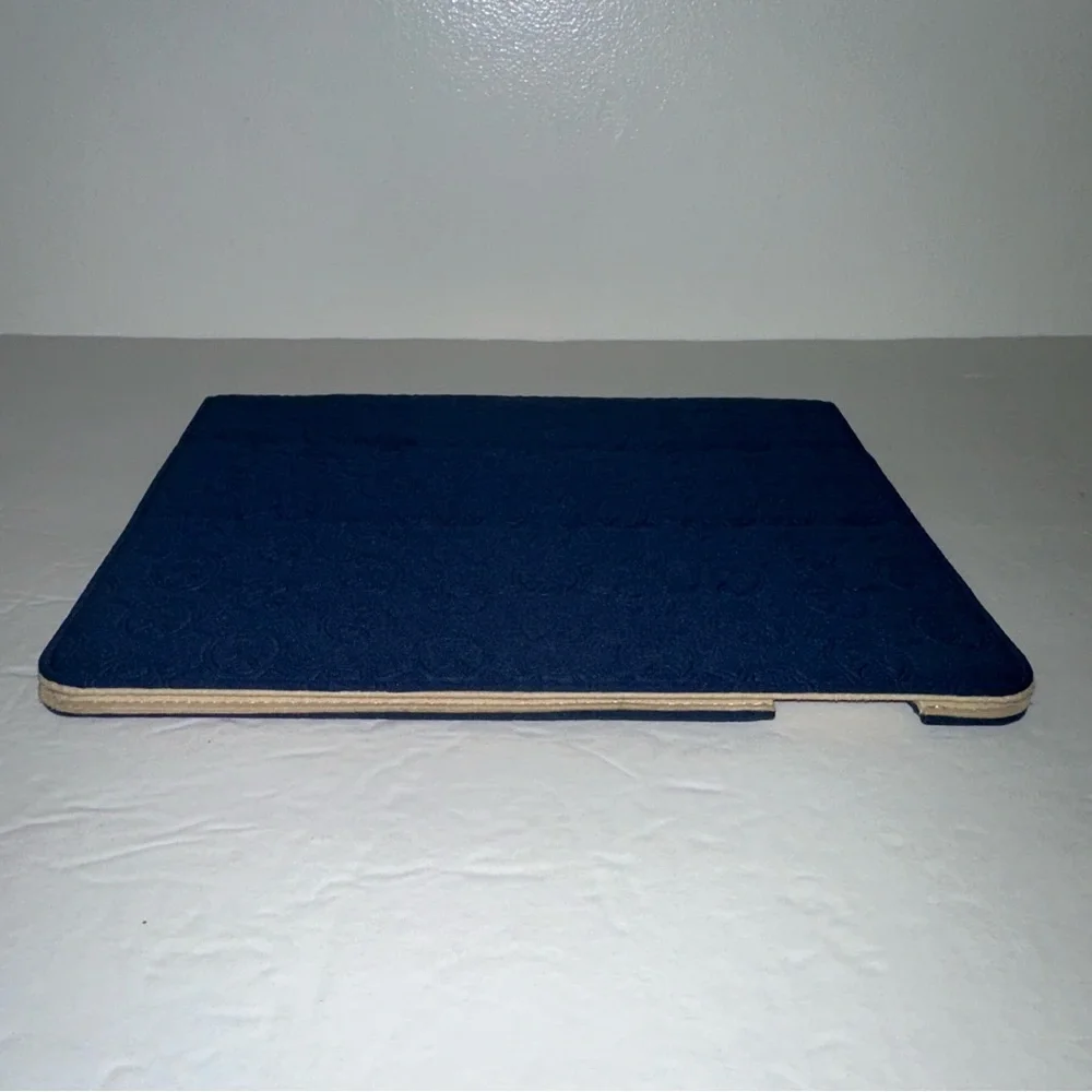 Michael Kors Padded flip over foldable IPad sleeve in purple